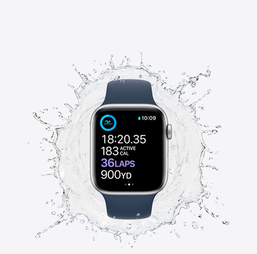 ضدا آب بودن ساعت هوشمند اپل واچ SE