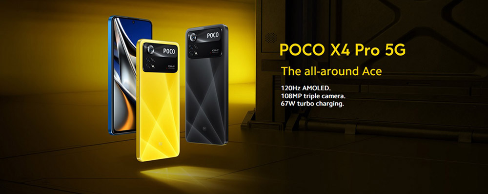 پوستر معرفی پوکو X4 Pro 5G